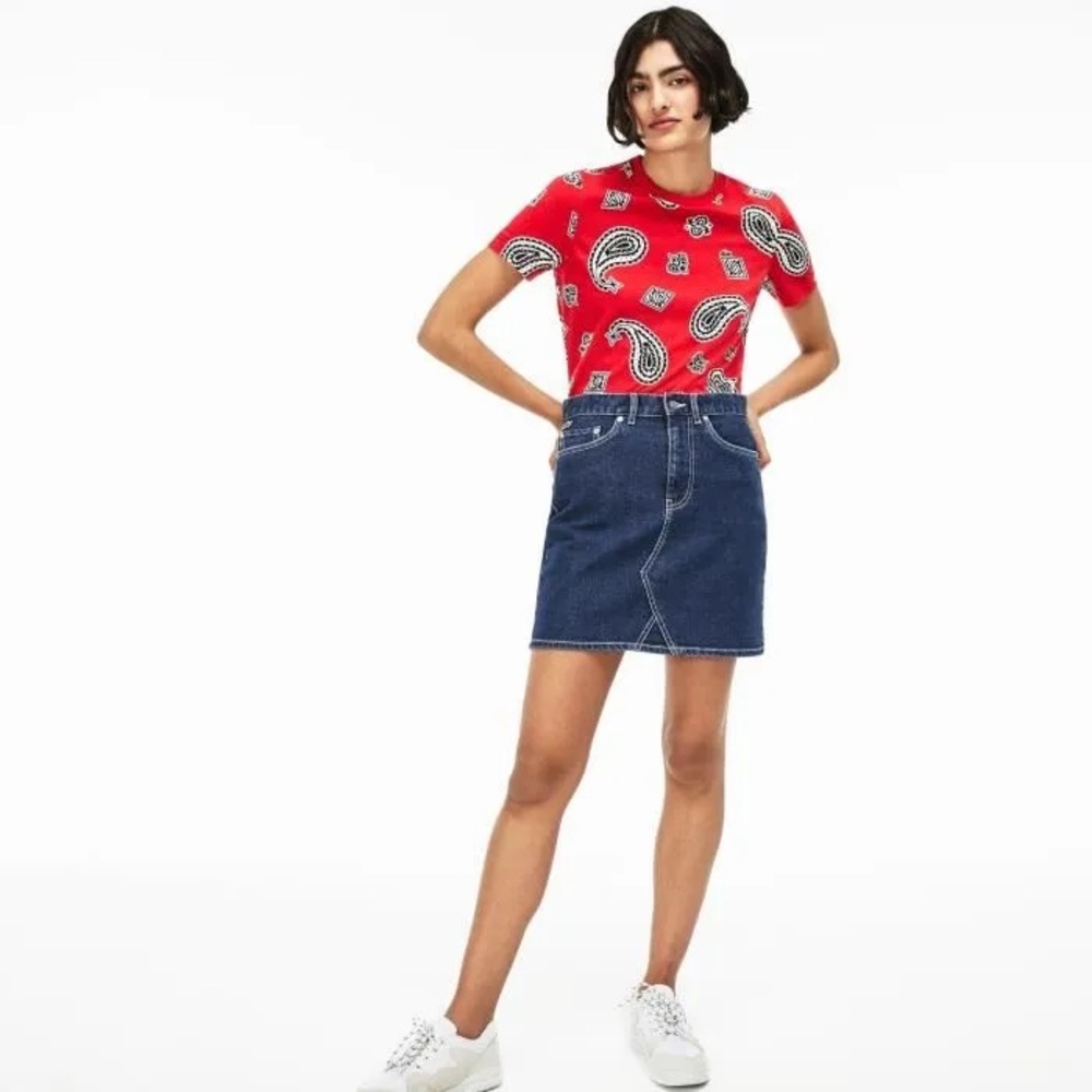 LACOSTE 🐊 DENIM SKIRT